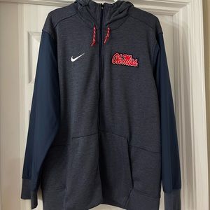 NIKE OLE MISS ZIP UP